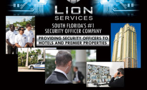 Lion Services: 8x8.2 Foot Banner